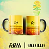 10 Plantillas de Diseño Tazas Flores Amarillas Archivos PNG