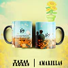 10 Plantillas de Diseño Tazas Flores Amarillas Archivos PNG