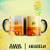 10 Plantillas de Diseño Tazas Flores Amarillas Archivos PNG