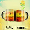 10 Plantillas de Diseño Tazas Flores Amarillas Archivos PNG