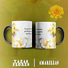 10 Plantillas de Diseño Tazas Flores Amarillas Archivos PNG