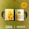 10 Plantillas de Diseño Tazas Flores Amarillas Archivos PNG