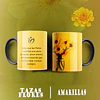 10 Plantillas de Diseño Tazas Flores Amarillas Archivos PNG