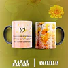 10 Plantillas de Diseño Tazas Flores Amarillas Archivos PNG
