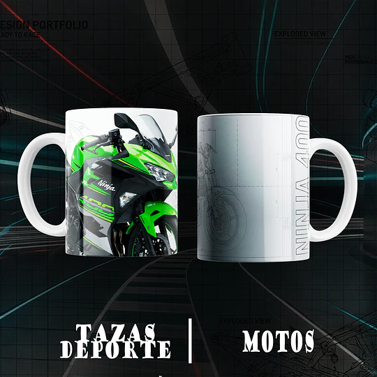 10 Plantillas de Diseño Tazas Moto Archivos PNG