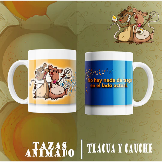 8 Plantillas de Diseño Tazas Tlacua Cuache Archivos PNG