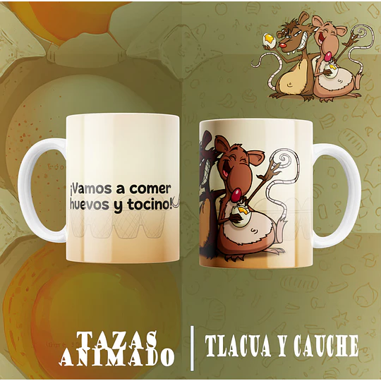 8 Plantillas de Diseño Tazas Tlacua Cuache Archivos PNG