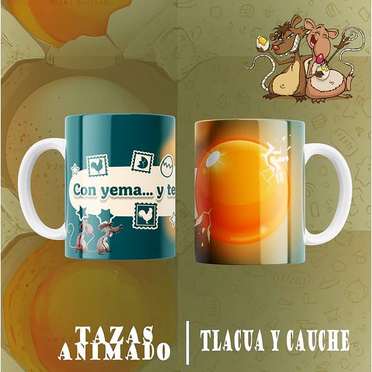 8 Plantillas de Diseño Tazas Tlacua Cuache Archivos PNG