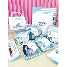 Plantillas de Diseño Colección Planner Agendas Enfermería Archivos PDF y Studio