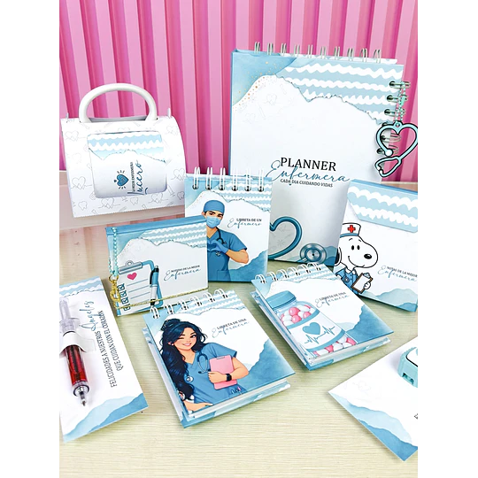 Plantillas de Diseño Colección Planner Agendas Enfermería Archivos PDF y Studio