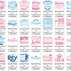 Plantillas de Diseño Frases para Bebé en Español Archivos PNG