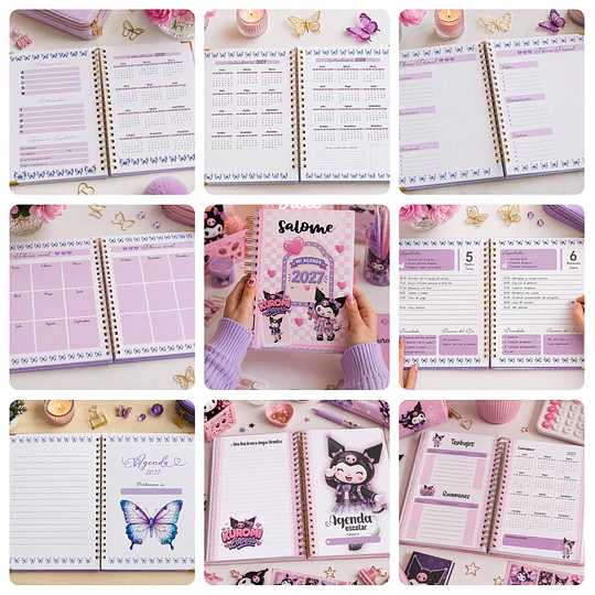 Mega Pack Agendas Planes 2027 Completo + Actualizaciones Archivos Png y Pdf