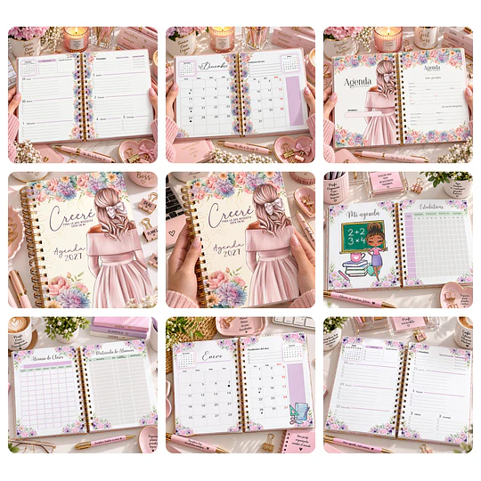 Mega Pack Agendas Planes 2027 Completo + Actualizaciones Archivos Png y Pdf