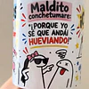 Diseños Plantilla Tazas Carlos cuando llegui vamo a pelear Sublimacion Png