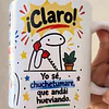 Diseños Plantilla Tazas Carlos cuando llegui vamo a pelear Sublimacion Png