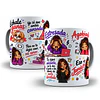 Diseños Plantilla Tazas Échale ganas con la mente apagada yo sé que andas cansada pero no te caer mi amor Sublimacion Png 