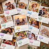 Pack Diseños Plantillas Polaroid 2027 Mini Calendario Archivo Canva