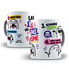 Diseños Plantilla Tazas Impactado opinando las 4 etapas del chisme Flork meme Deformito Chile Sublimacion Png