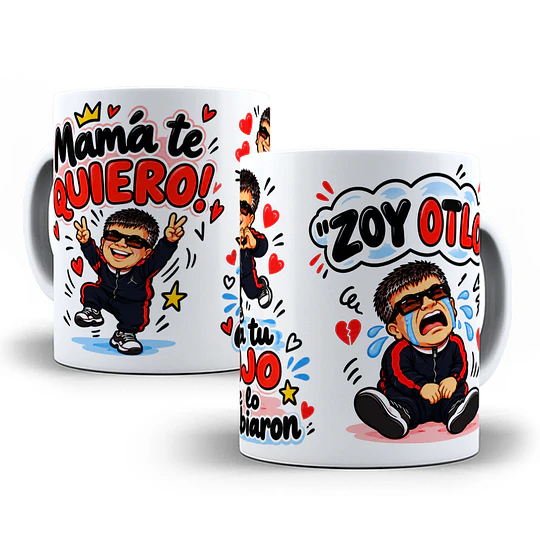 Diseños Plantilla Mamá te quiero y a tu hijo te lo cambiaron zoy otlo Sublimacion Png