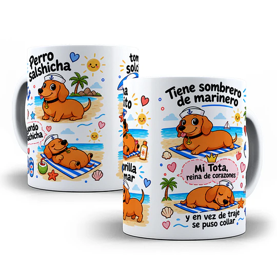 Diseños Plantilla Perro salchicha Sublimacion Png