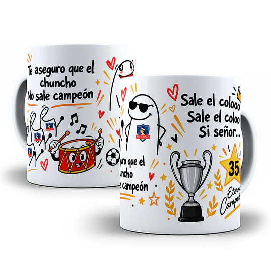 Diseños Plantilla Tazas Te aseguro que el chuncho no sale campeón Flork Meme Deformitos Chile Sublimacion Png