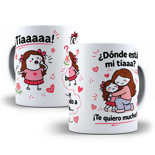 2 Diseños Plantilla Tazas Tíaaa estoy buscando a mi tía Flork Meme Deformitos Chile Sublimacion Png