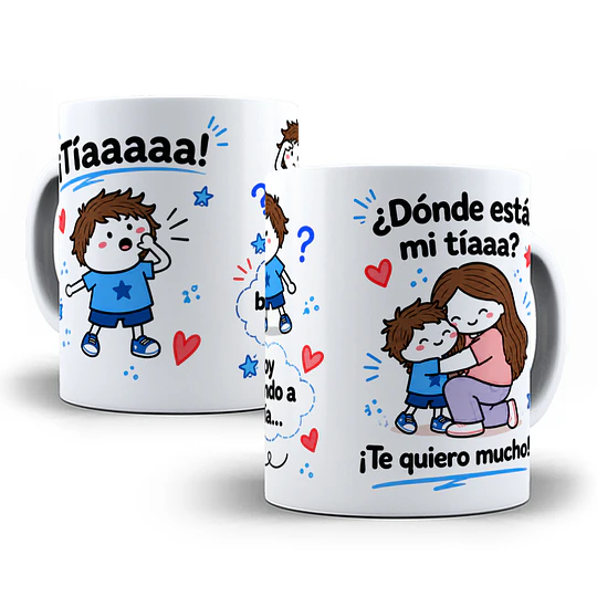 2 Diseños Plantilla Tazas Tíaaa estoy buscando a mi tía Flork Meme Deformitos Chile Sublimacion Png