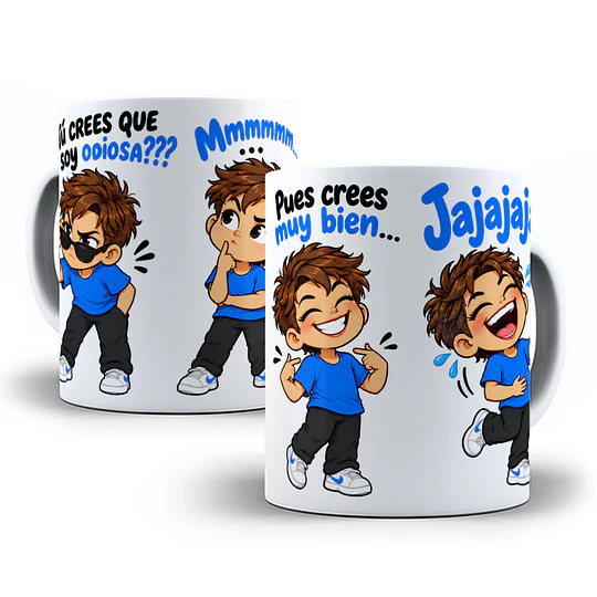 Diseños Plantilla Tazas Tú crees que yo soy odiosa Mmmm Pues crees muy bien Chile Sublimacion Png