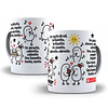 Diseños Plantilla Tazas un cafecito riquito , una sonrisita bonita, una llamadita Flork Meme Deformito - Chile Sublimacion Png 