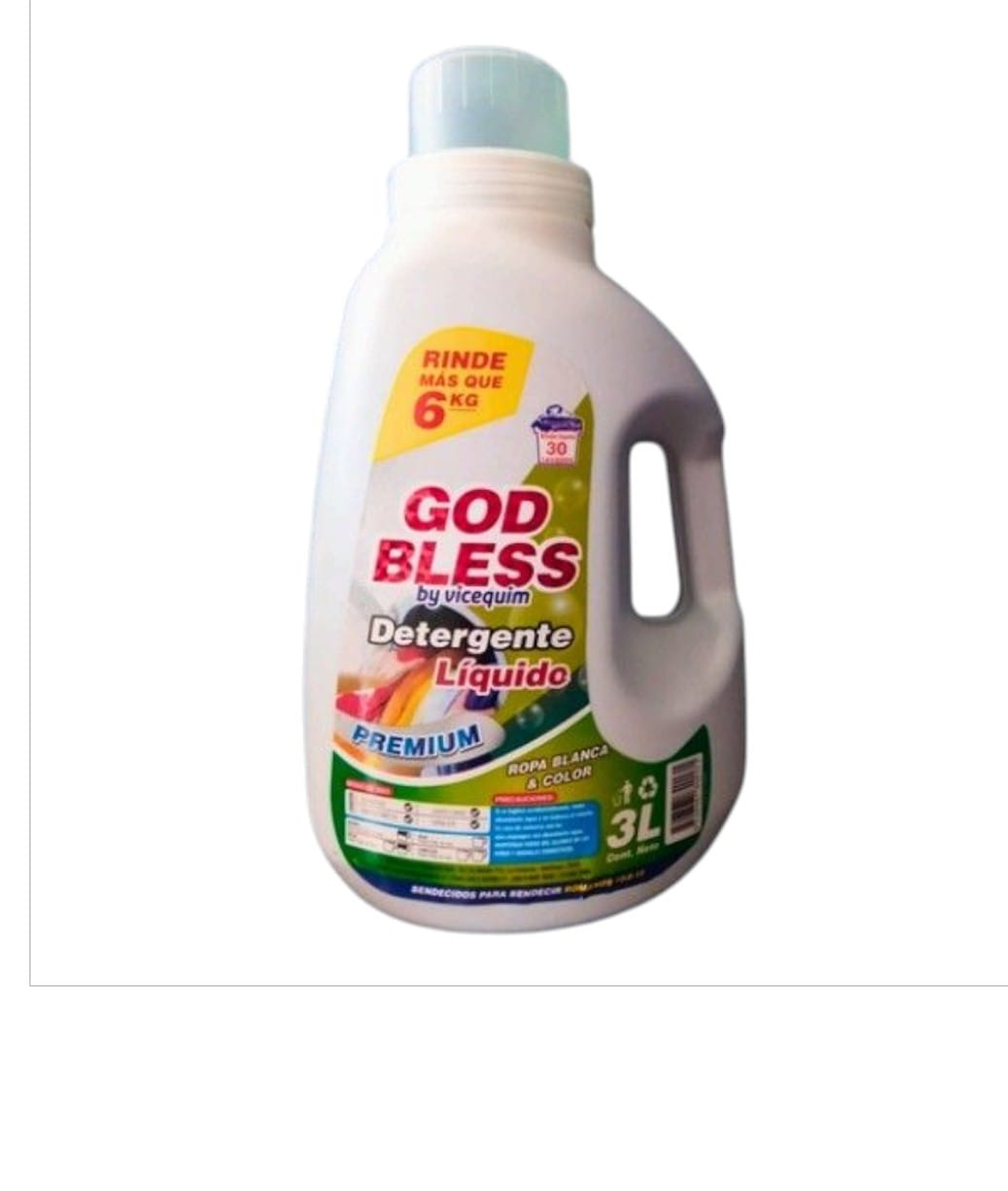 Detergente premium de 3 litros 1