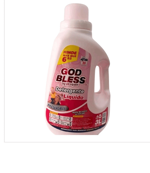 Detergente piel sensible de 3 litros