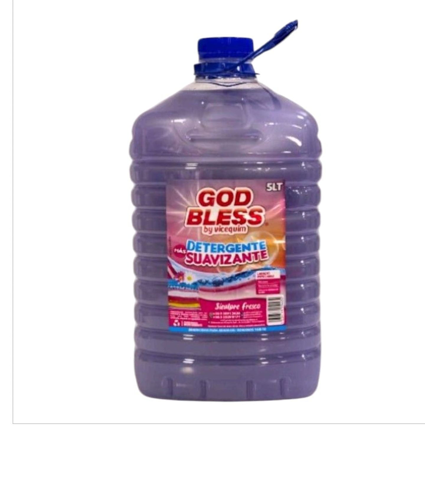 Detergente con suavizante de 5 litros. 2