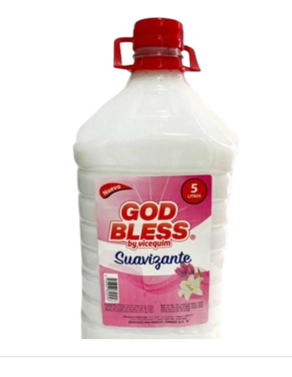 Suavizante blanco, celeste y rosado de 5 litros. 1