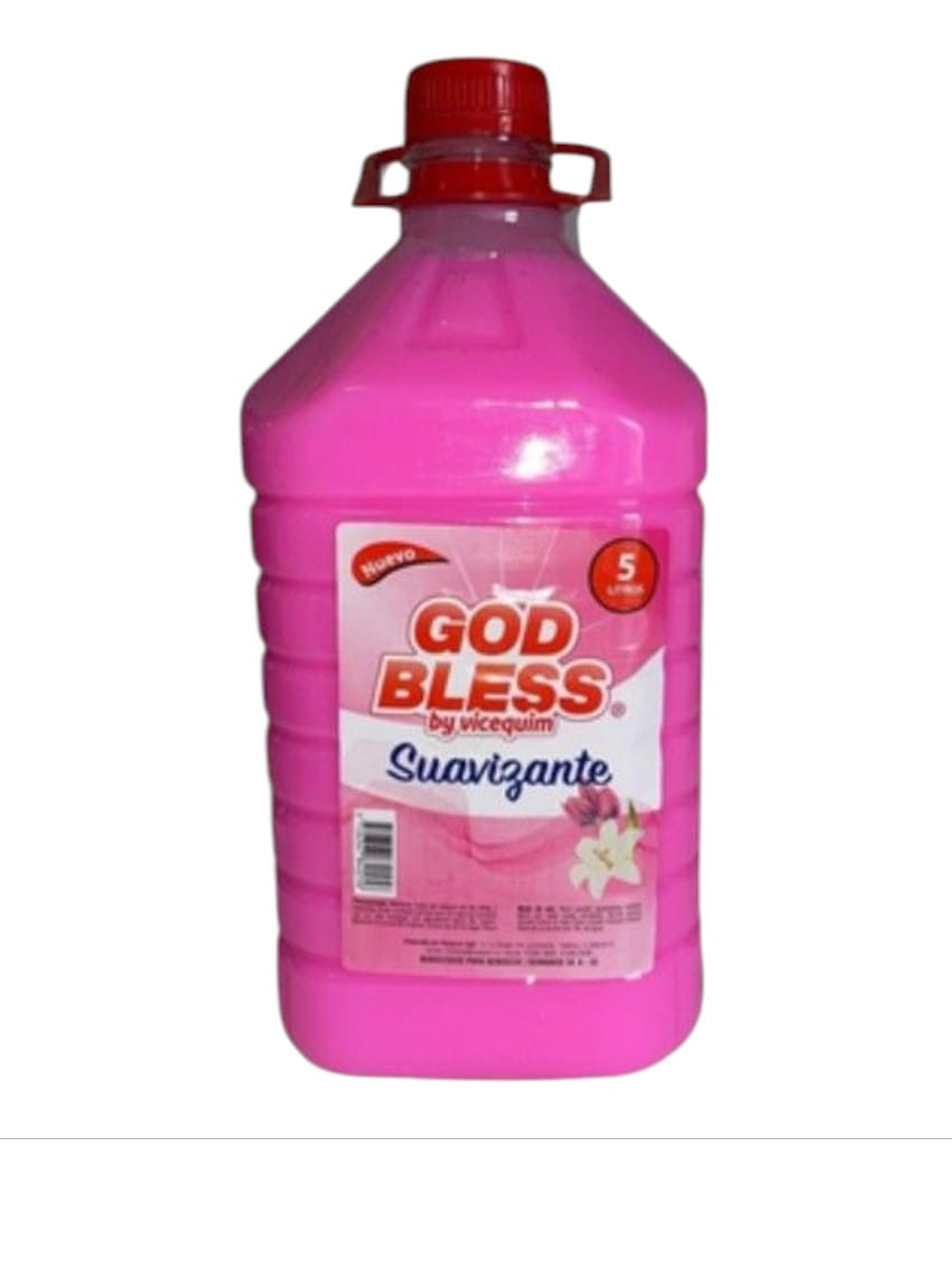 Suavizante blanco, celeste y rosado de 5 litros. 2