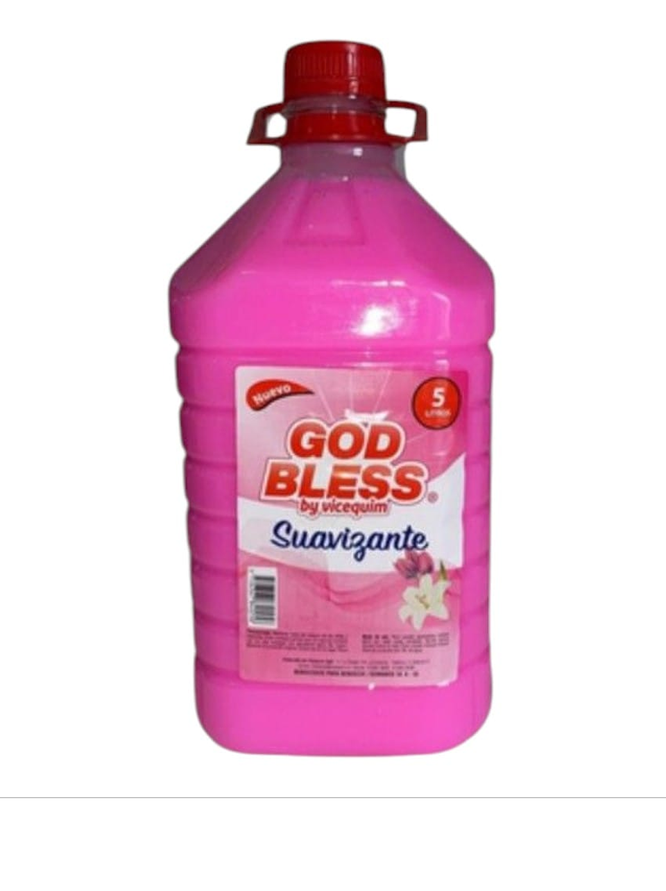 Suavizante blanco, celeste y rosado de 5 litros. 2