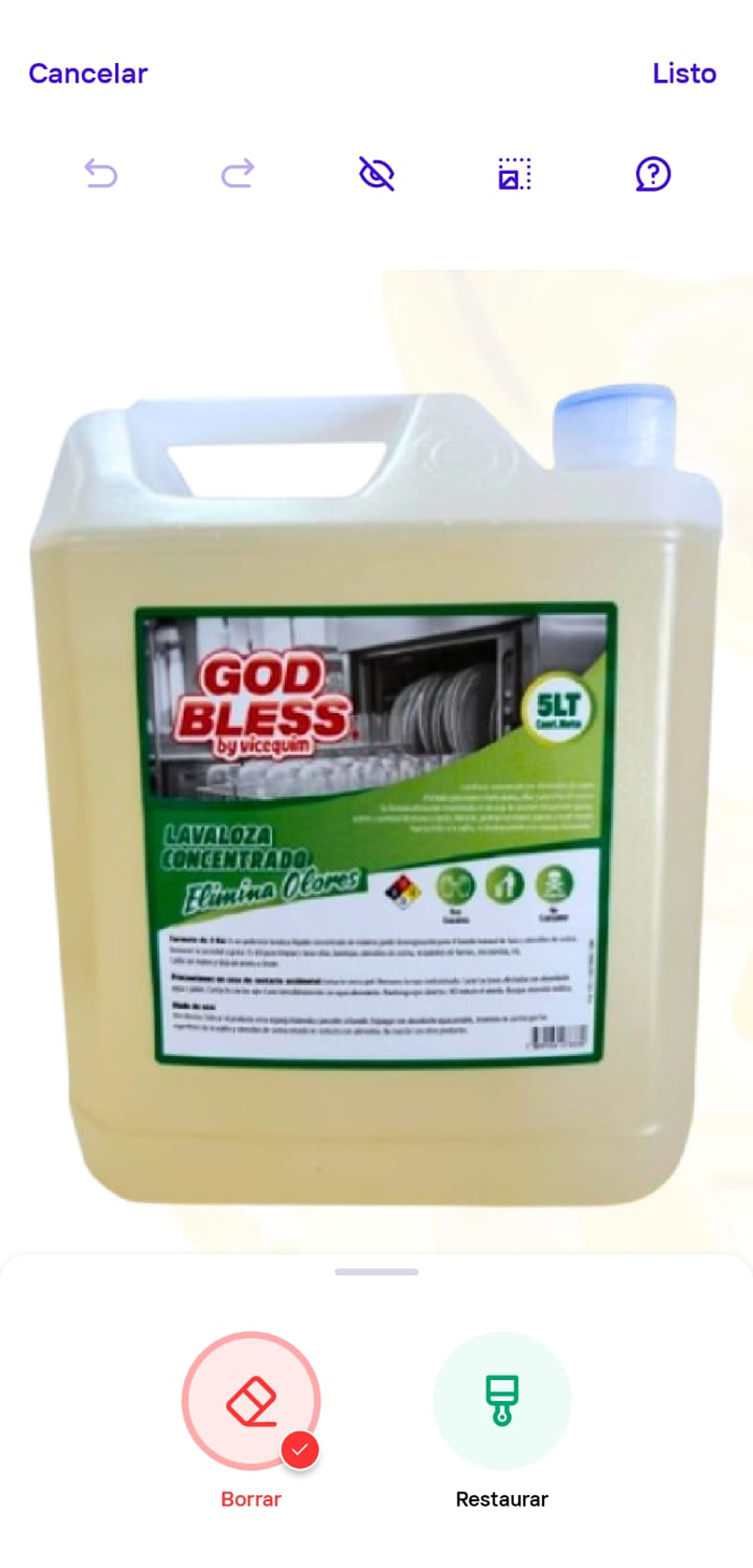 Lavaloza ultra concentrado de 5 litros. 1