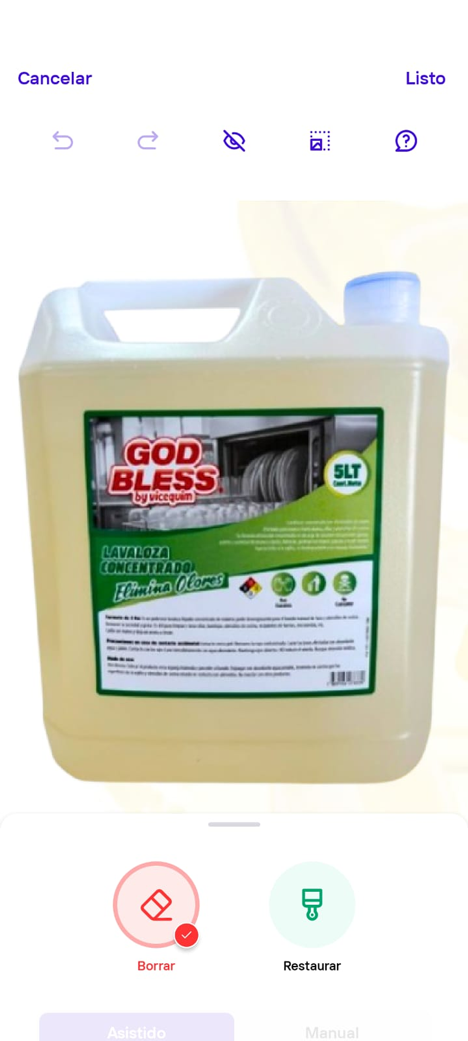 Lavaloza ultra concentrado de 5 litros. 1