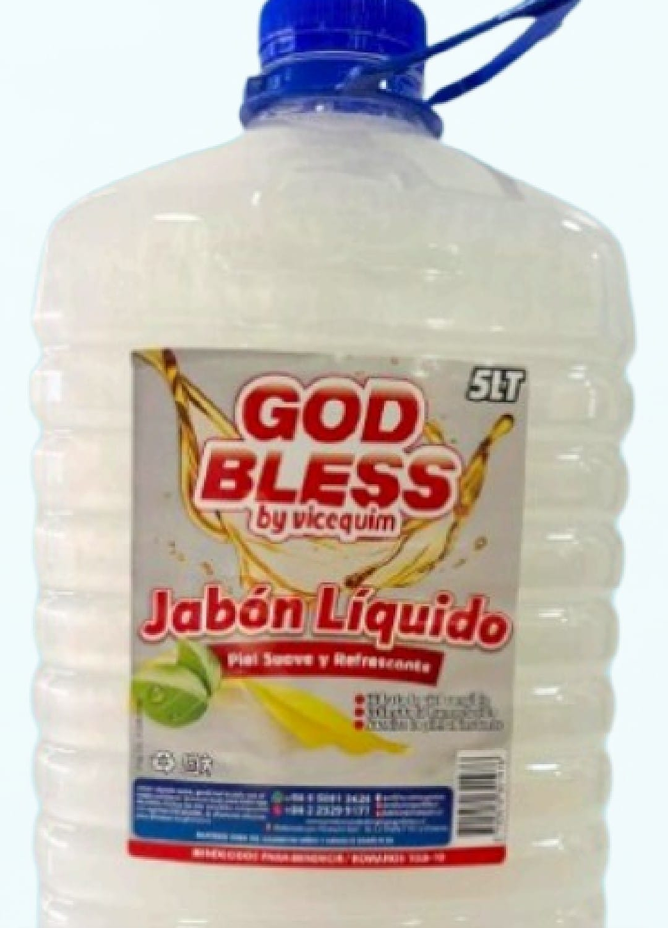 Jabon cremoso de 5 litros 1