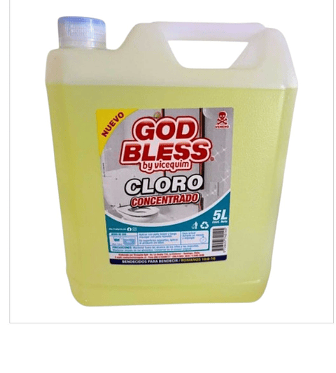 Cloro concentrado de 5 litros