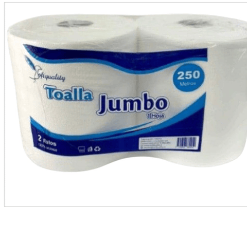 Toalla jumbo de 250 metros