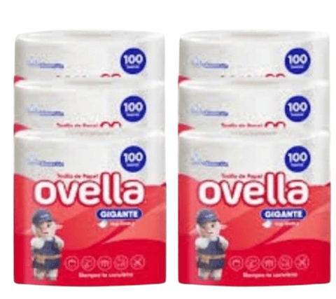 Toalla ovella manga de 100 metros cada una 12 unidades