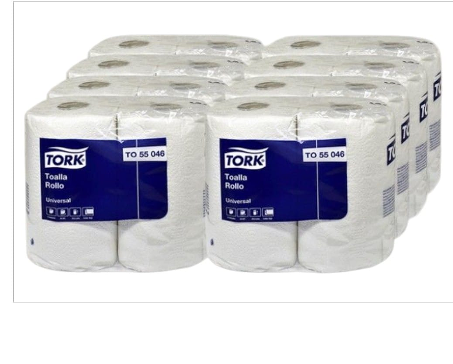 toalla tork de 24 metros 16 unidades la manga 1