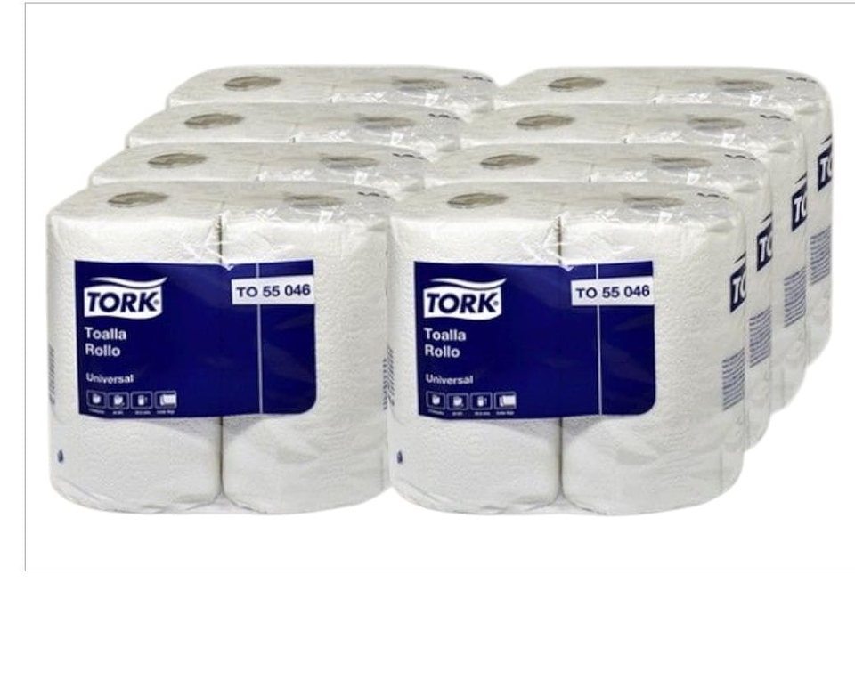 toalla tork de 24 metros 16 unidades la manga 1
