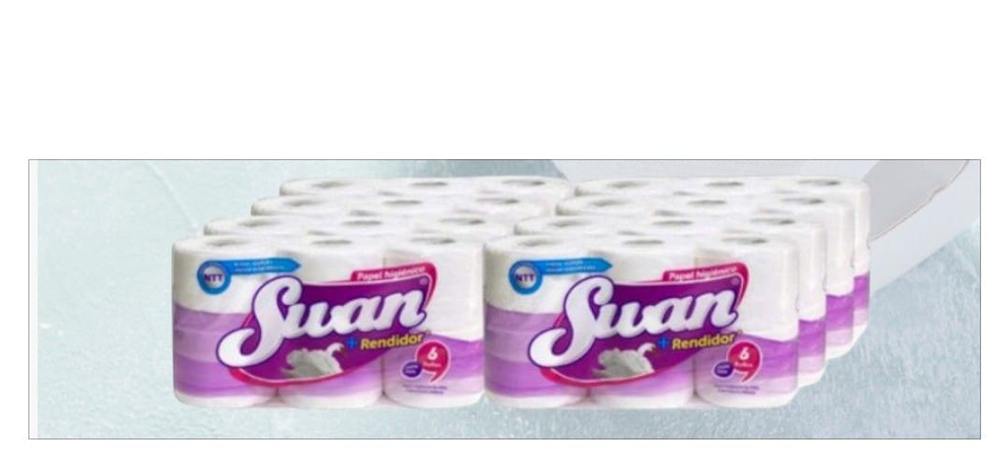 Papel higienico swan manga de 48 unidades de 20metros cada uno 1