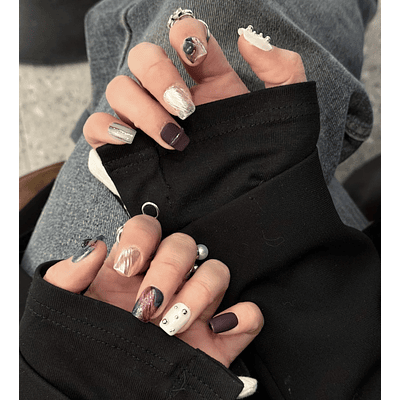 combinación púrpura