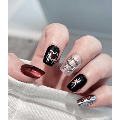 Empalme rojo y negro