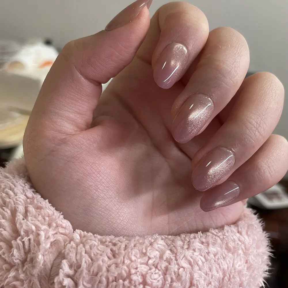 Luz de estrellas rosa