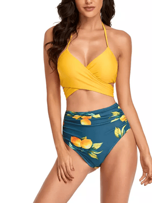 Traje de Baño Lima Amarillo