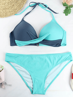 Bikini Cruce Verde