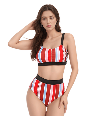 Bikini Rayas Bitono